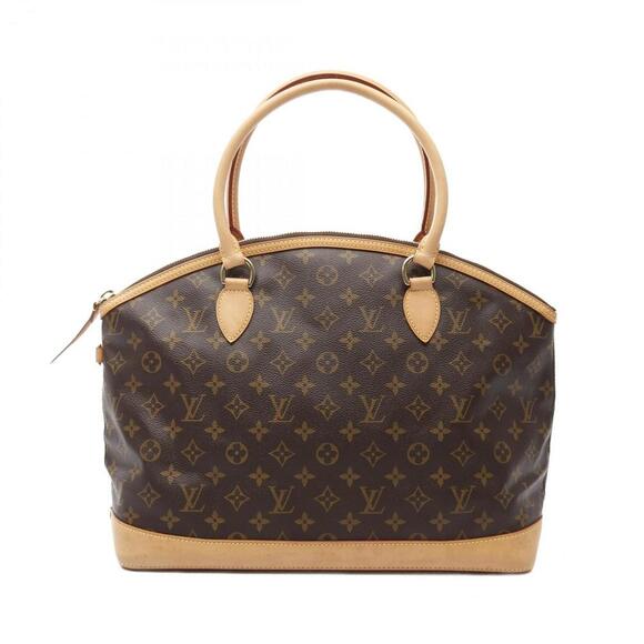 LOUIS VUITTON Brown Monogram Leather Tote Bag - Picture 1 of 11